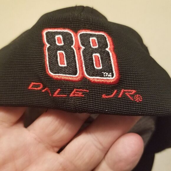 Dale Earnhardt, Jr. National Guard Black Flex HatSpandex mix Chase Authentics - Picture 6 of 7
